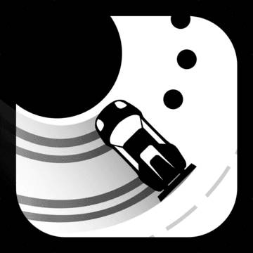 Donuts Drift(黑白漂移游戏)(黑白动慢)