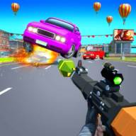 公路射击3D(公路射击赛车)