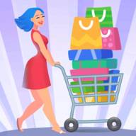 姐推购物车最稳(Shop Stacking)(购物车的推手)