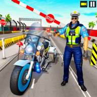 摩托交警边境巡逻(Police Bike Border Patrol)(警察摩托车巡逻)