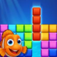 海洋方块拼图(Block Puzzle Ocean)(海洋拼贴画简笔画大全)