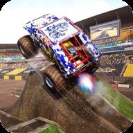 美国大脚卡车表演赛(Monster Truck Jam)(美国大脚车图片)