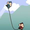 两只猴子Monkey Games(两只猴子坐船船破了看图写话)