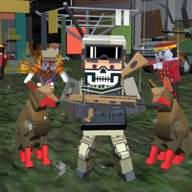方块人僵尸末日生存(MultiGun Arena 3D Zombie Survival)(方块人打僵尸的游戏还能捡补给)