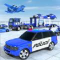 警车追逐运输车(US Police Car Park & Transport)(警车追货车车视频)