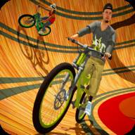 好死的自行车特技(Well of death bicycle stunt)(自行车结实耐用)