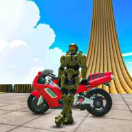 机器人摩托车竞速赛(Robot Bike Stunt)(摩托车机器人模拟器)