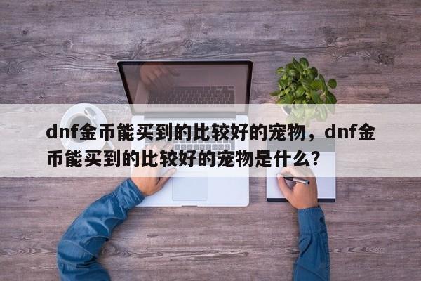 dnf金币能买到的比较好的宠物，dnf金币能买到的比较好的宠物是什么？