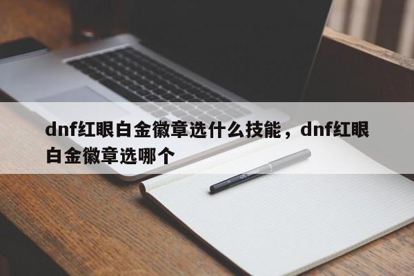dnf红眼白金徽章选什么技能，dnf红眼白金徽章选哪个