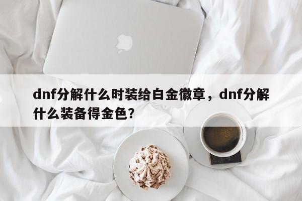 dnf分解什么时装给白金徽章，dnf分解什么装备得金色？