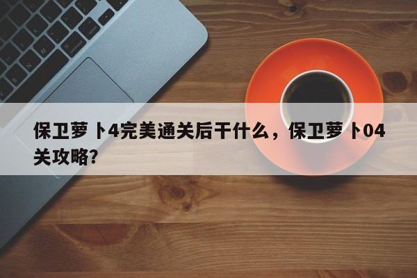 保卫萝卜4完美通关后干什么，保卫萝卜04关攻略？