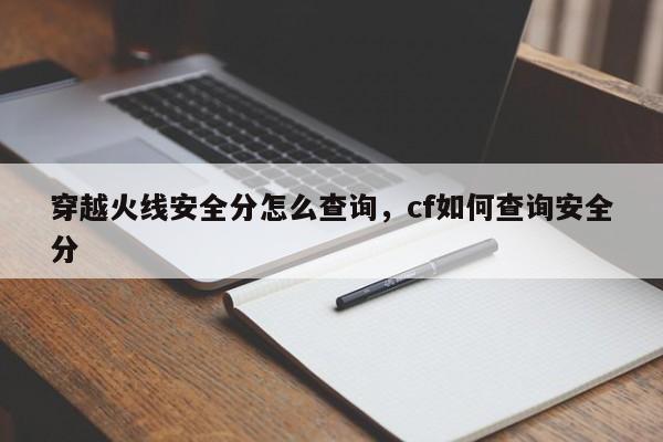 穿越火线安全分怎么查询，cf如何查询安全分