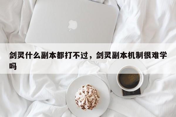 剑灵什么副本都打不过，剑灵副本机制很难学吗