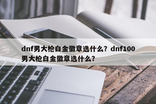 dnf男大枪白金徽章选什么？dnf100男大枪白金徽章选什么？