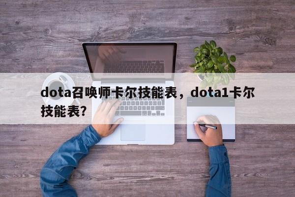 dota召唤师卡尔技能表，dota1卡尔技能表？