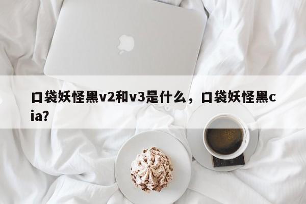 口袋妖怪黑v2和v3是什么，口袋妖怪黑cia？