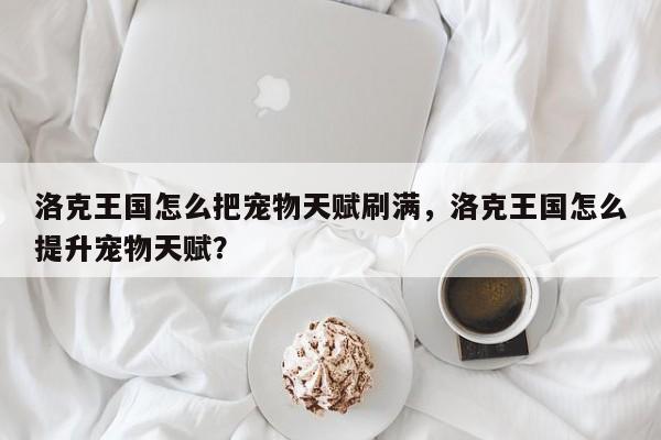 洛克王国怎么把宠物天赋刷满，洛克王国怎么提升宠物天赋？