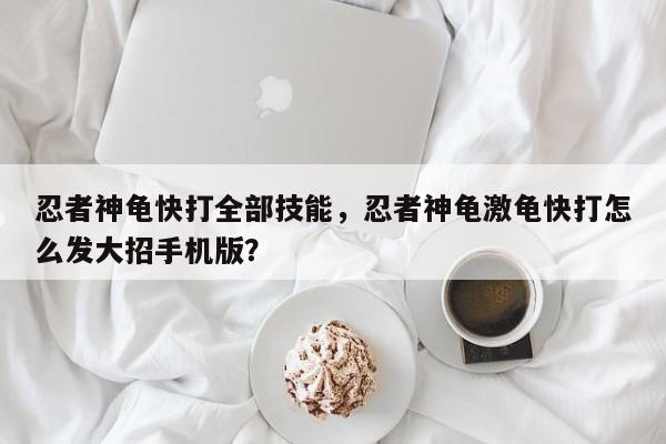 忍者神龟快打全部技能，忍者神龟激龟快打怎么发大招手机版？