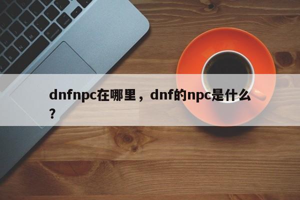 dnfnpc在哪里，dnf的npc是什么？