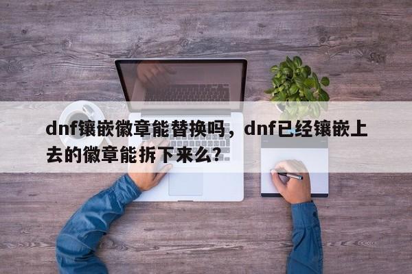 dnf镶嵌徽章能替换吗，dnf已经镶嵌上去的徽章能拆下来么？