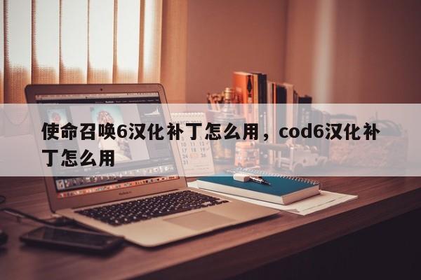 使命召唤6汉化补丁怎么用，cod6汉化补丁怎么用