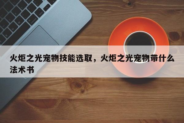 火炬之光宠物技能选取，火炬之光宠物带什么法术书