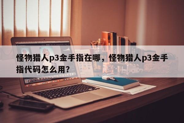 怪物猎人p3金手指在哪，怪物猎人p3金手指代码怎么用？