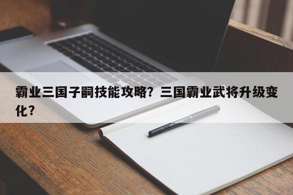 霸业三国子嗣技能攻略？三国霸业武将升级变化？