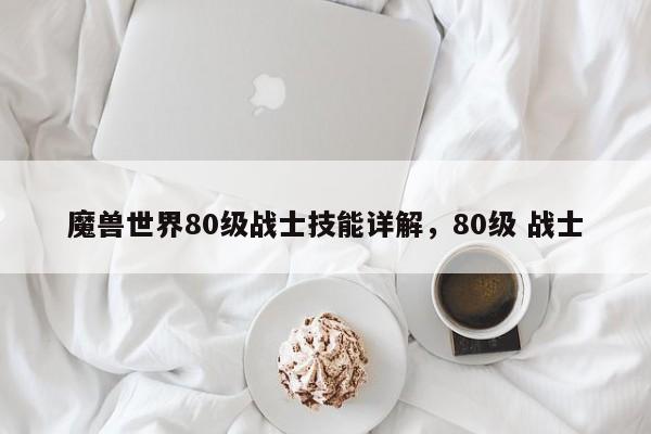 魔兽世界80级战士技能详解，80级 战士