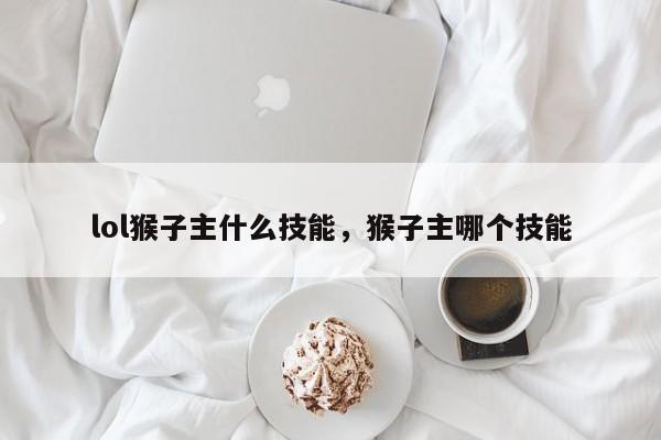 lol猴子主什么技能，猴子主哪个技能